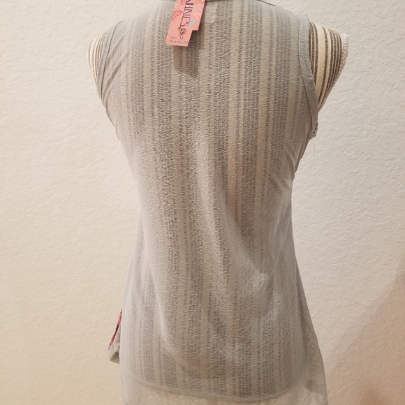 NWT Nines trendy tank top Size L - Picture 4 of 5